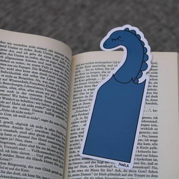 Lesezeichen im Nessie Design von Marla